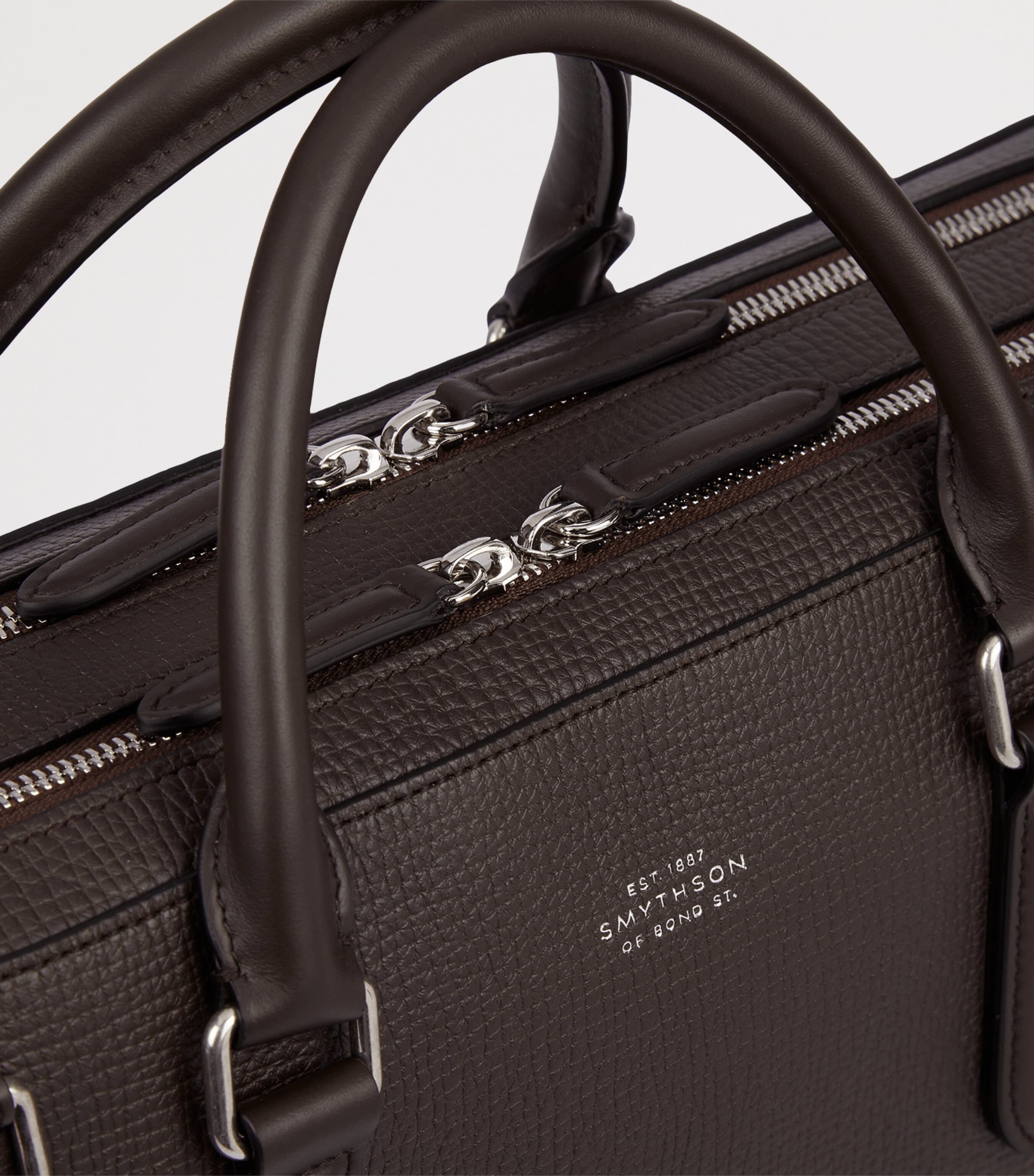 Smythson Ludlow large calfskin briefcase, British brand