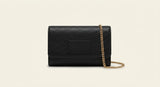 Mulberry Darley leather clutch bag, imported from the UK