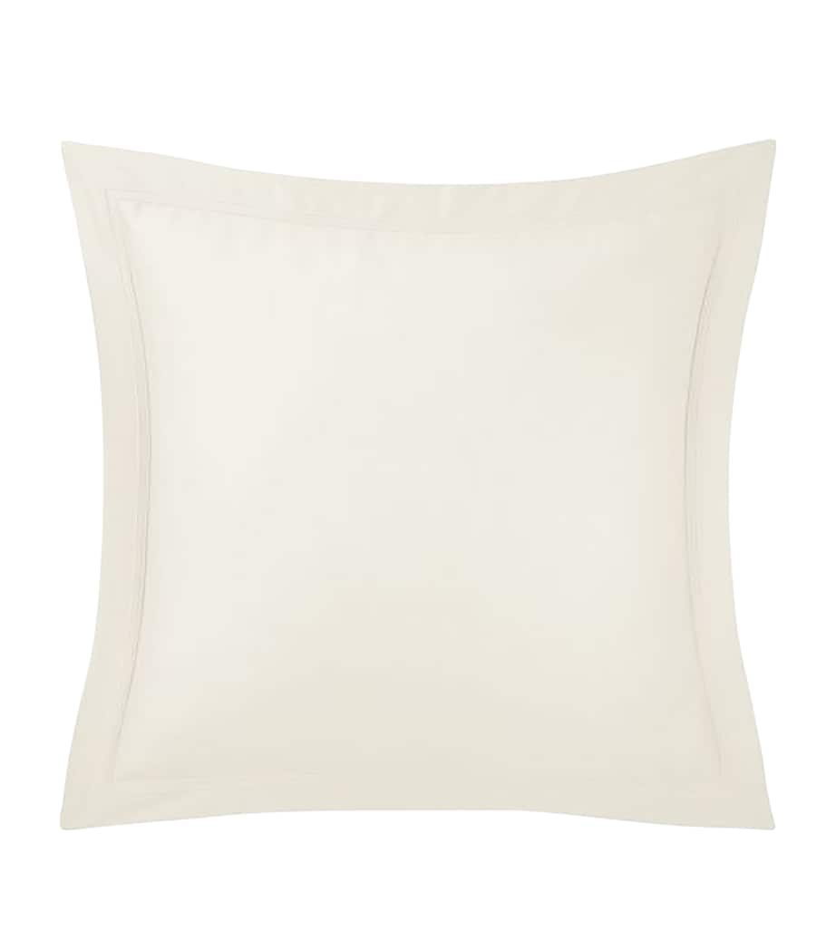 Yves Delorme Triomphe Nacre Square Oxford pillowcase 65cm x 65cm (British brand)