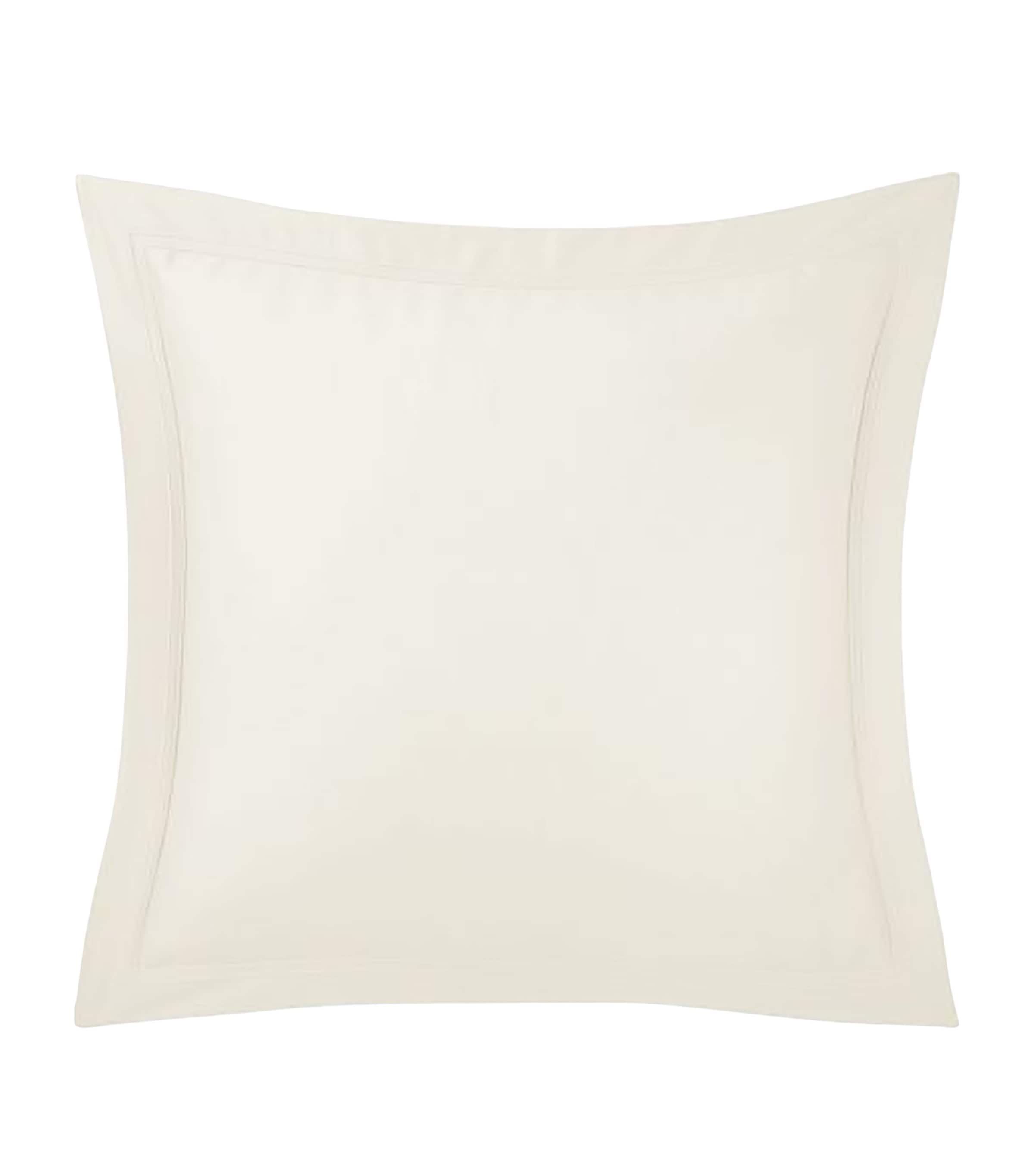 Yves Delorme Triomphe Nacre Square Oxford pillowcase 65cm x 65cm (British brand)
