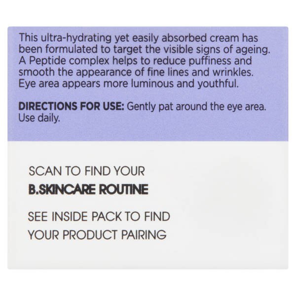 B. Smoothing Eye cream 15ml GOODS Superdrug   