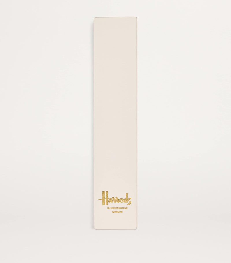Harrods Leather Embossed-Logo Bookmark