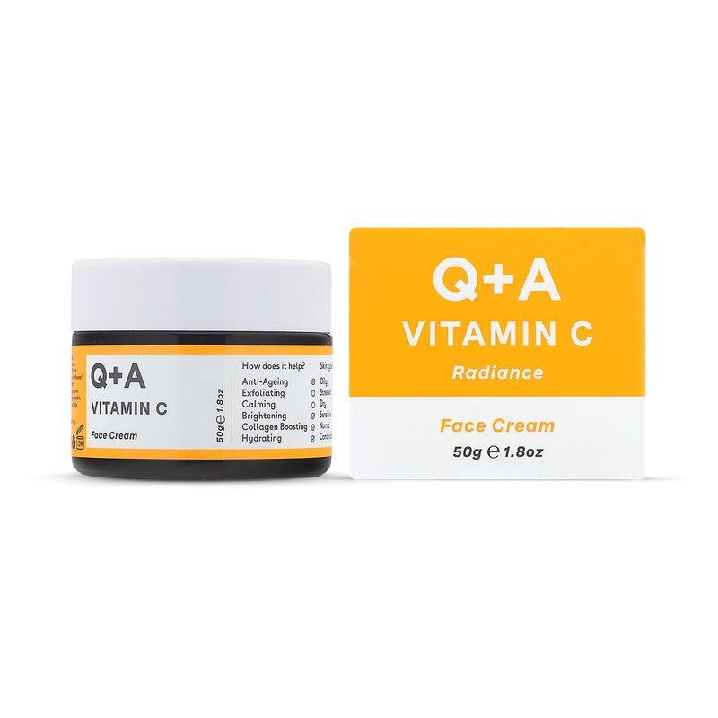 Q+A Vitamin C Radiance Face Cream 50ml - British product