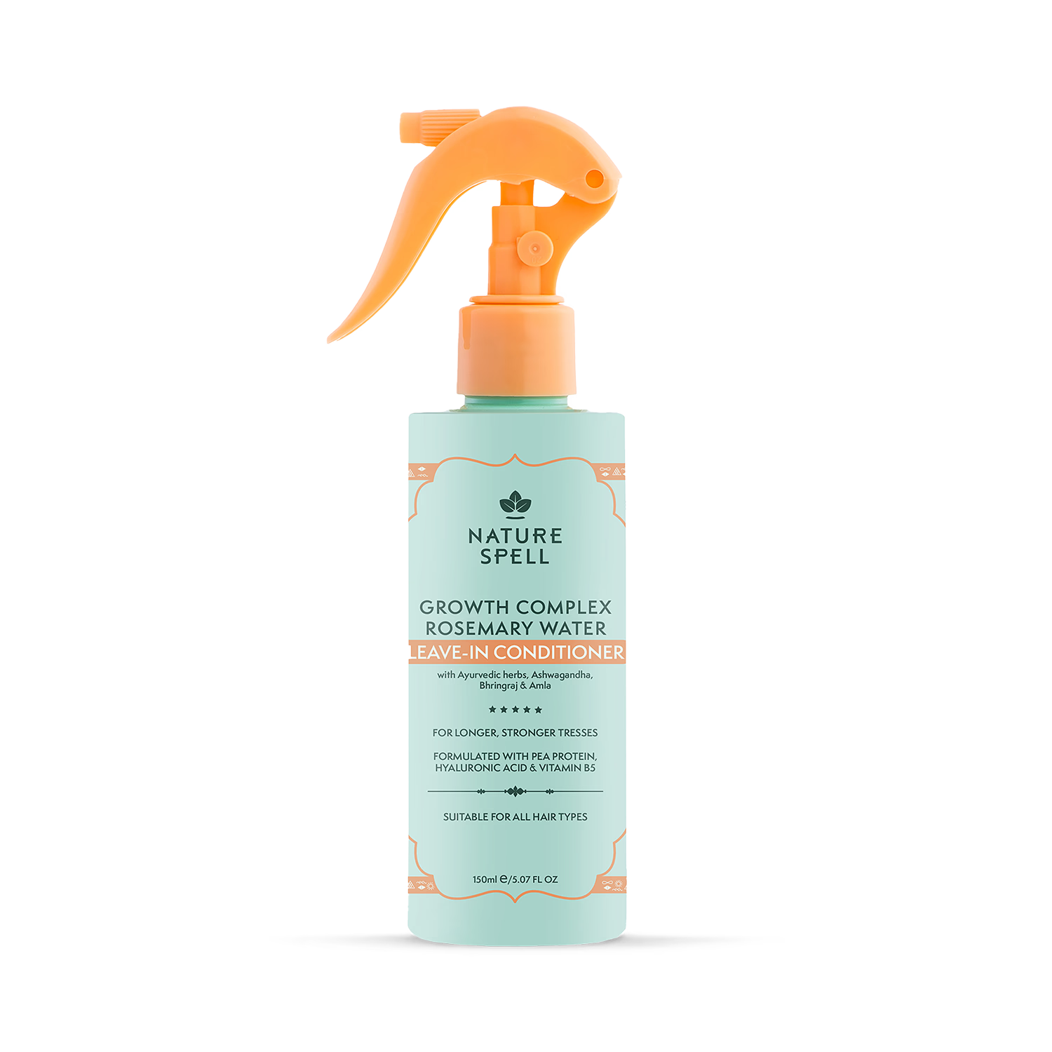 Nature Spell rosemary water leave-in conditioner 150ml, UK version