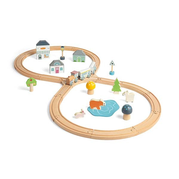 Bigjigs Toys Woodland Animal Train Set GOODS Superdrug   