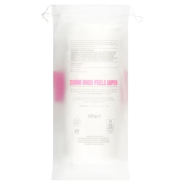 Superdrug versatile cotton wool roll 125g (British brand)