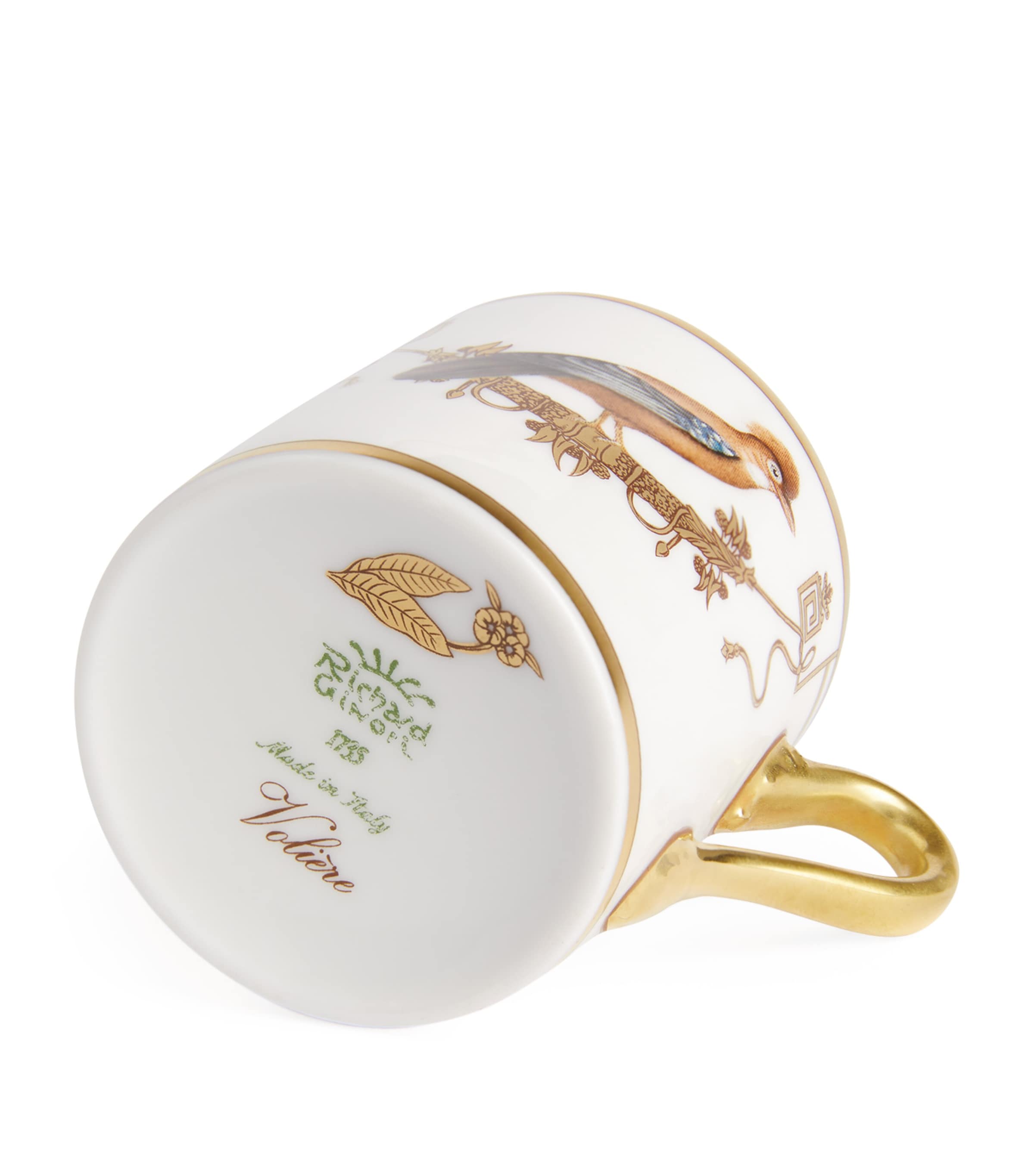 GINORI 1735 Volière Geai espresso cup, UK version