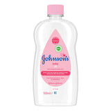 JOHNSON'S® Baby Oil 500ml big packs Boots   