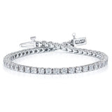 Costco diamond tennis bracelet 4ct round brilliant cut, imported from the UK