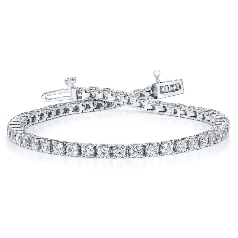 Costco diamond tennis bracelet 4ct round brilliant cut, imported from the UK