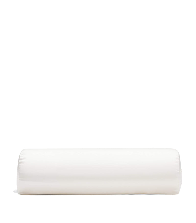 Hyoumankind memory foam boost pillow with silk pillowcase 20cm x 47cm, UK version