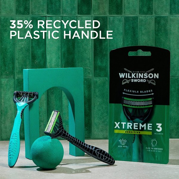 Wilkinson Sword Sensitive Disposable Razors 4 Pack (British brand)