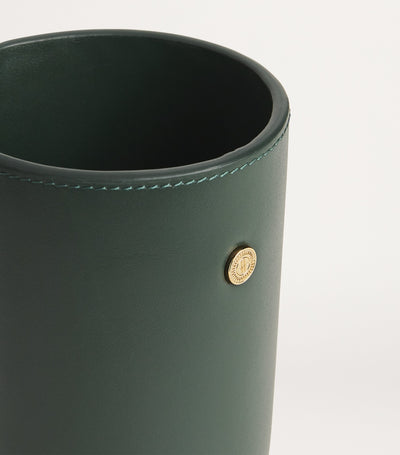 Harrods Harrods Leather Pen Pot Desk Organizer- Buy online at McGrocer
