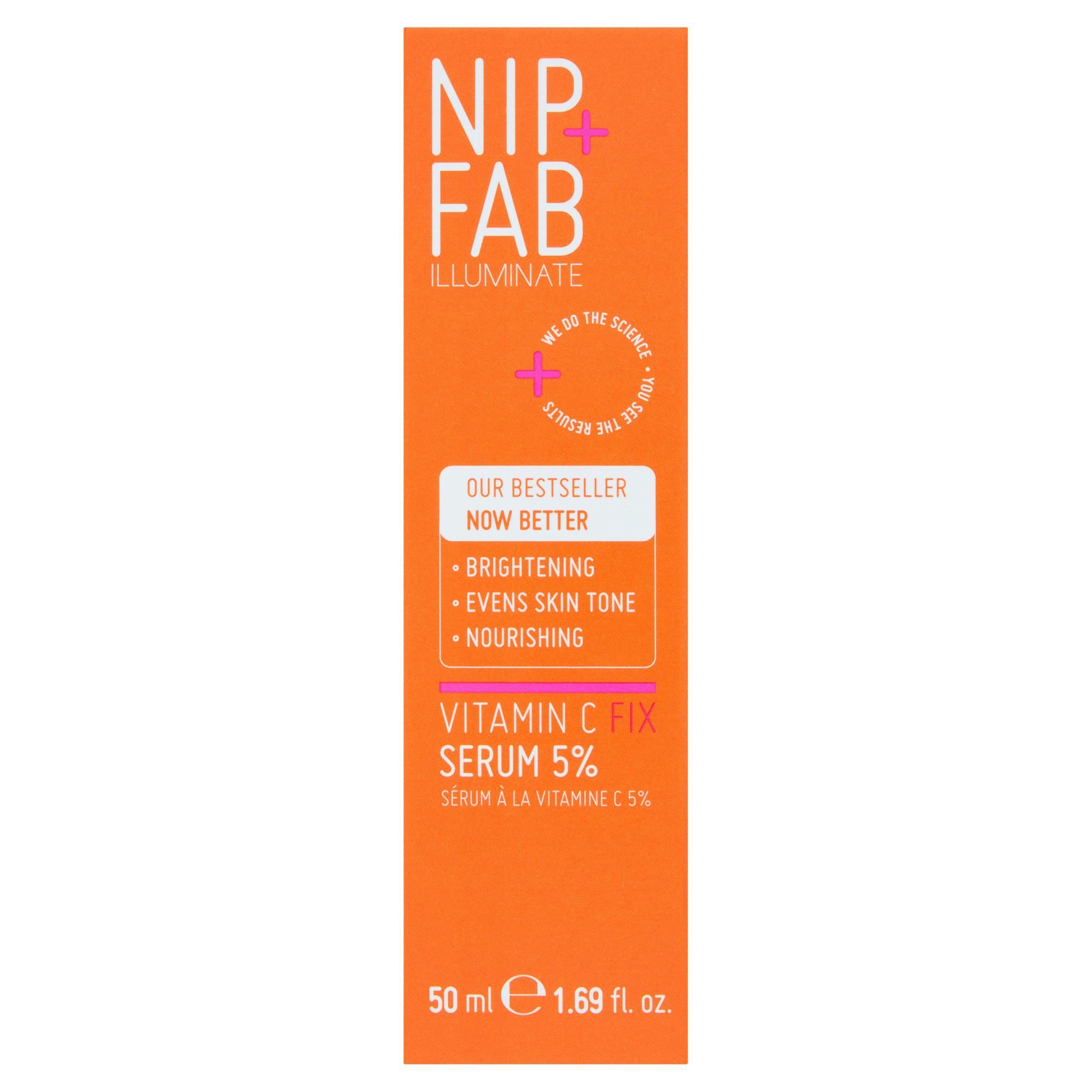 Nip+Fab Vitamin C Fix Serum 50ml All Sainsburys   