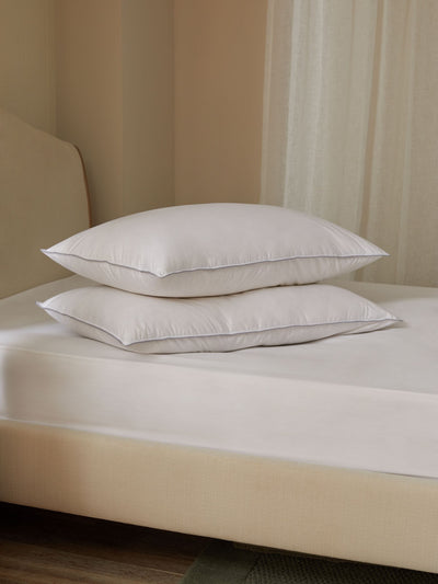 Next 2 Pack King Size Duck Feather and Down Bed Pillows- Buy online at McGrocer