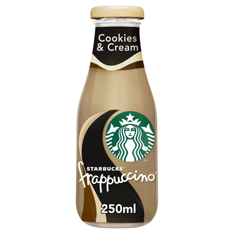Starbucks Frappuccino Cookies and Cream 8x250ml, UK version