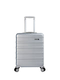 Cabin Max Silver Anode 40L ABS Cabin Carry On Hand 55x40x20cm Luggage