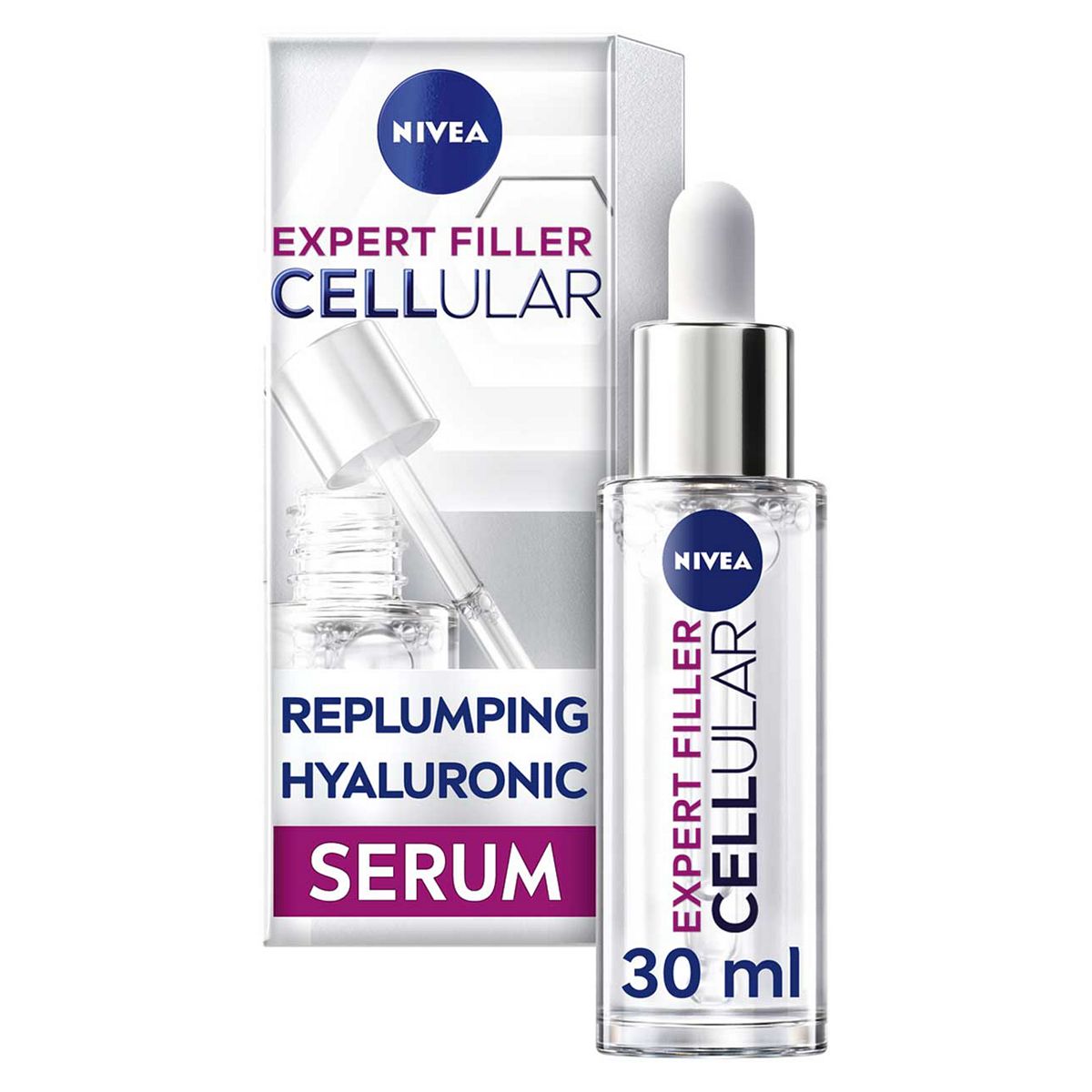 NIVEA Cellular Filler Hyaluronic Acid Serum 40ml GOODS Boots   