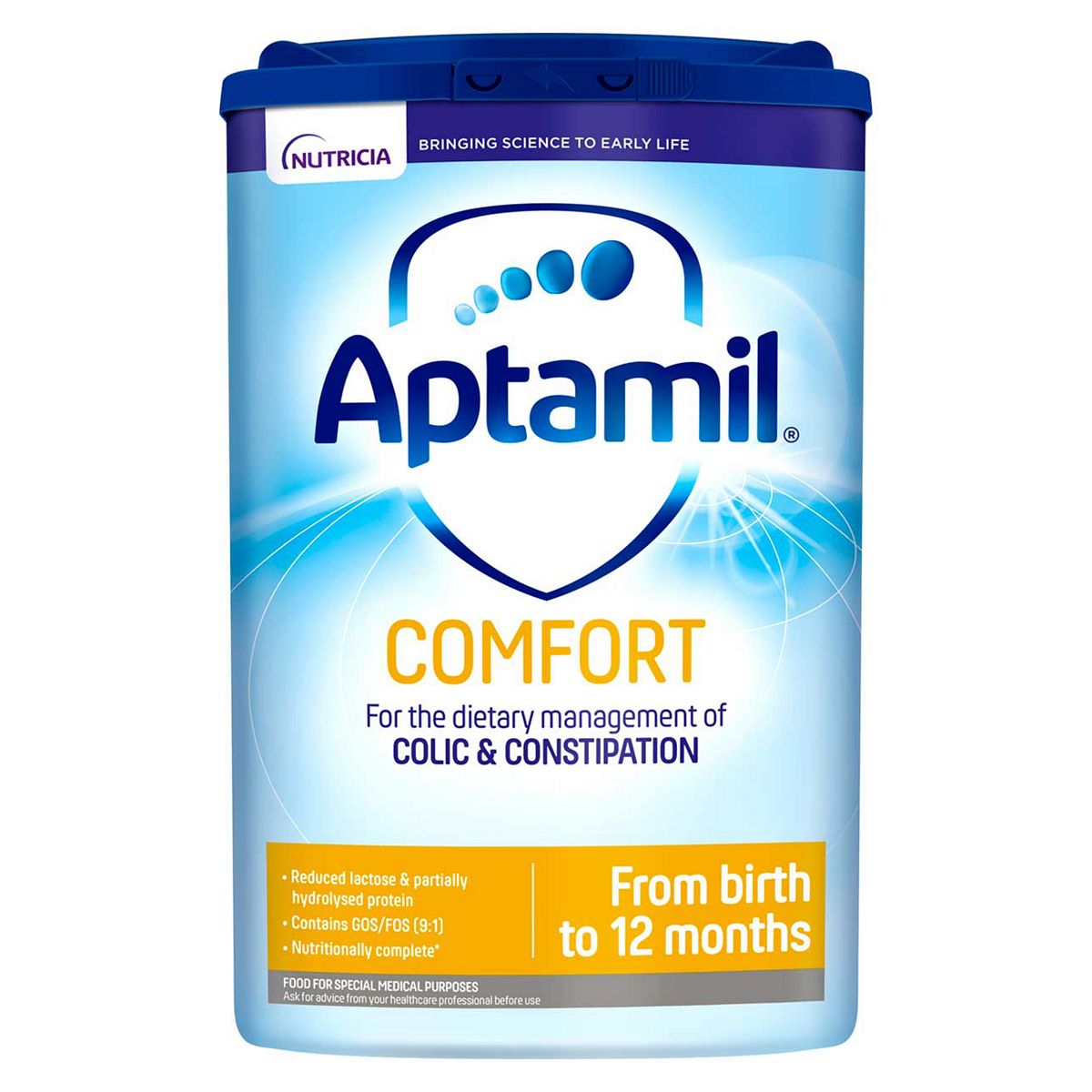 Aptamil Comfort Baby Milk Formula Powder from Birth to 12 Months 800g GOODS Boots   