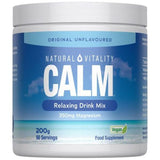 Natural Vitality magnesium drink mix unflavoured 200g, UK version