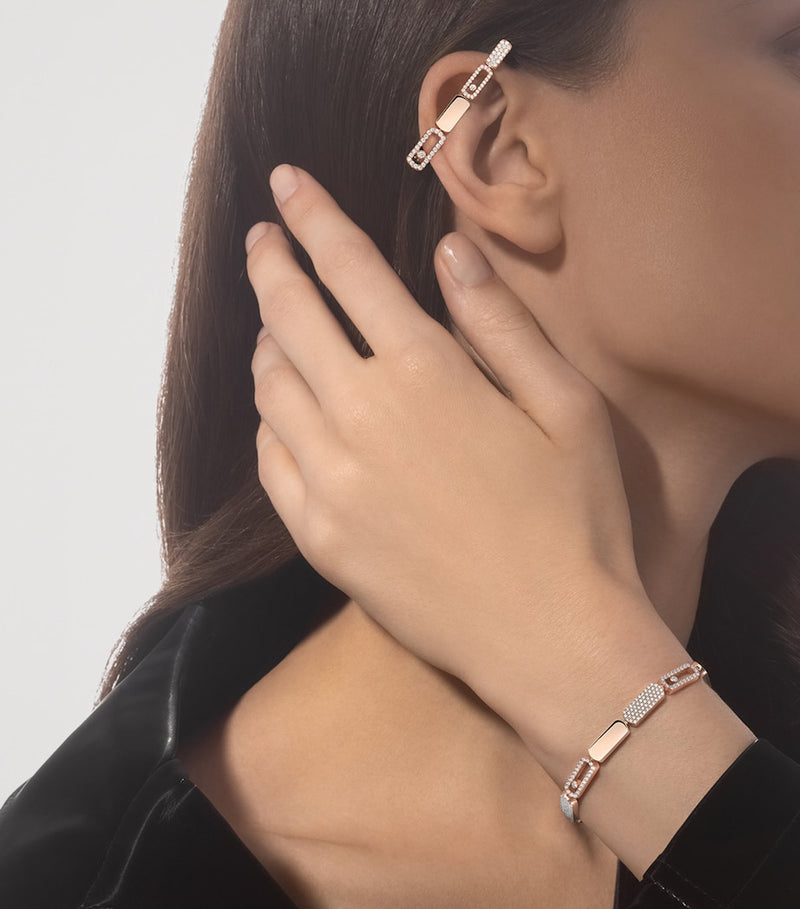 Messika Imperial Move Roségold- und Diamantarmband 1,34 ct (britische Marke)