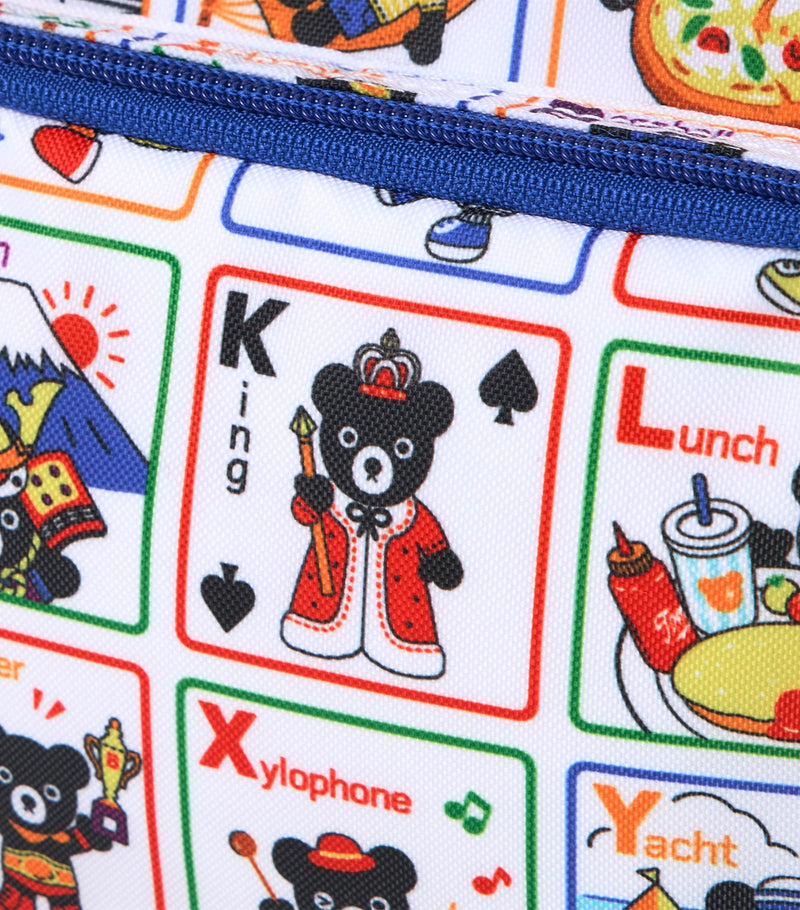 Miki House Double B Alphabet Series backpack, imported from the UK