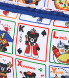 Miki House Double B Alphabet Series backpack, imported from the UK