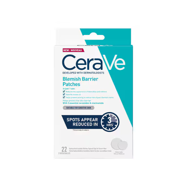 CeraVe Blemish Barrier Patches 22 Pieces - British product