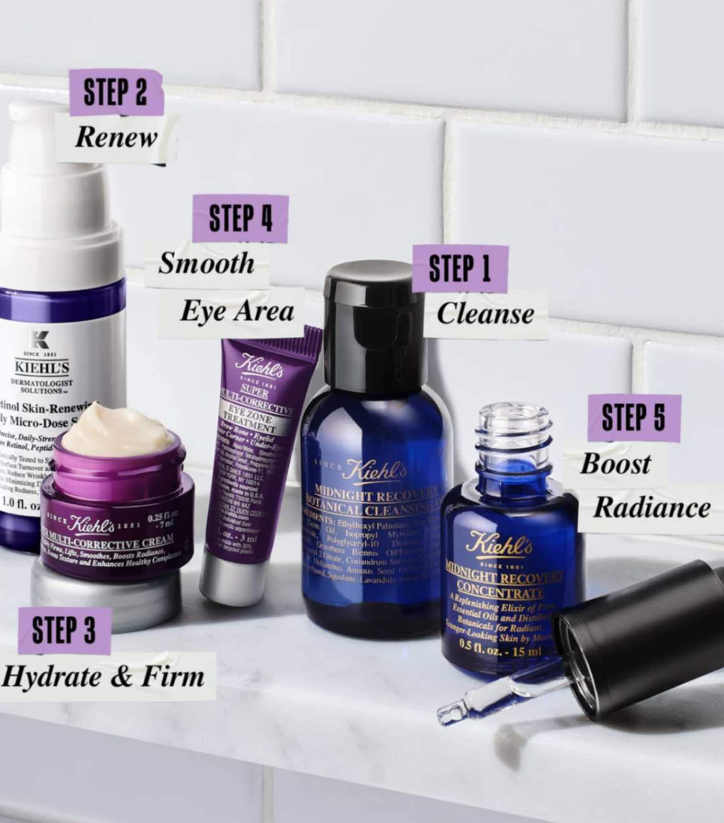 Kiehl's Radiant Skin Recovery Skincare Gift Set, UK version