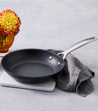 Le Creuset non-stick shallow frying pan 22cm, imported from the UK