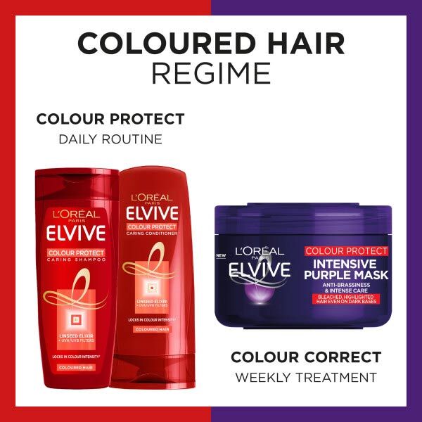 L'Oreal Paris Elvive Colour Protect Purple Intensive Mask GOODS Superdrug   