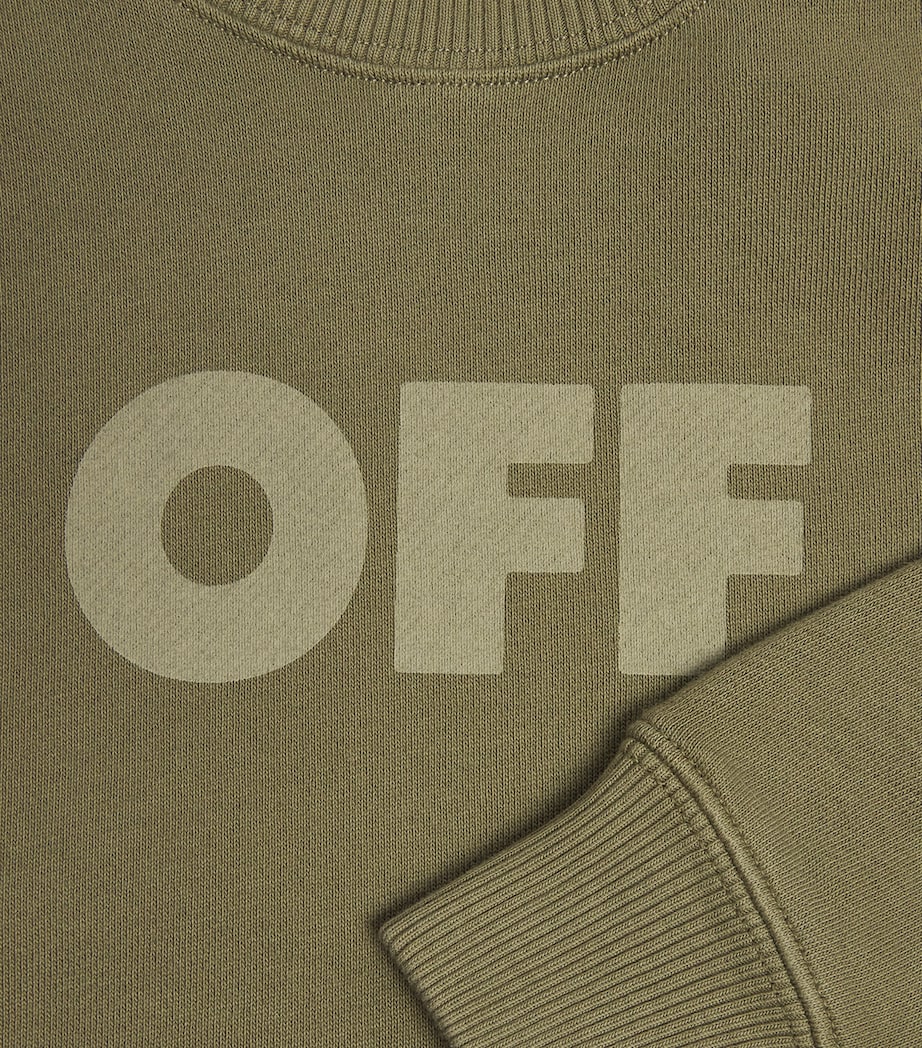 Off-White kids arrows logo sweatshirt 4-12+ years, imported from the UK