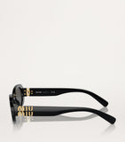 Miu Miu acetate oval sunglasses, UK version