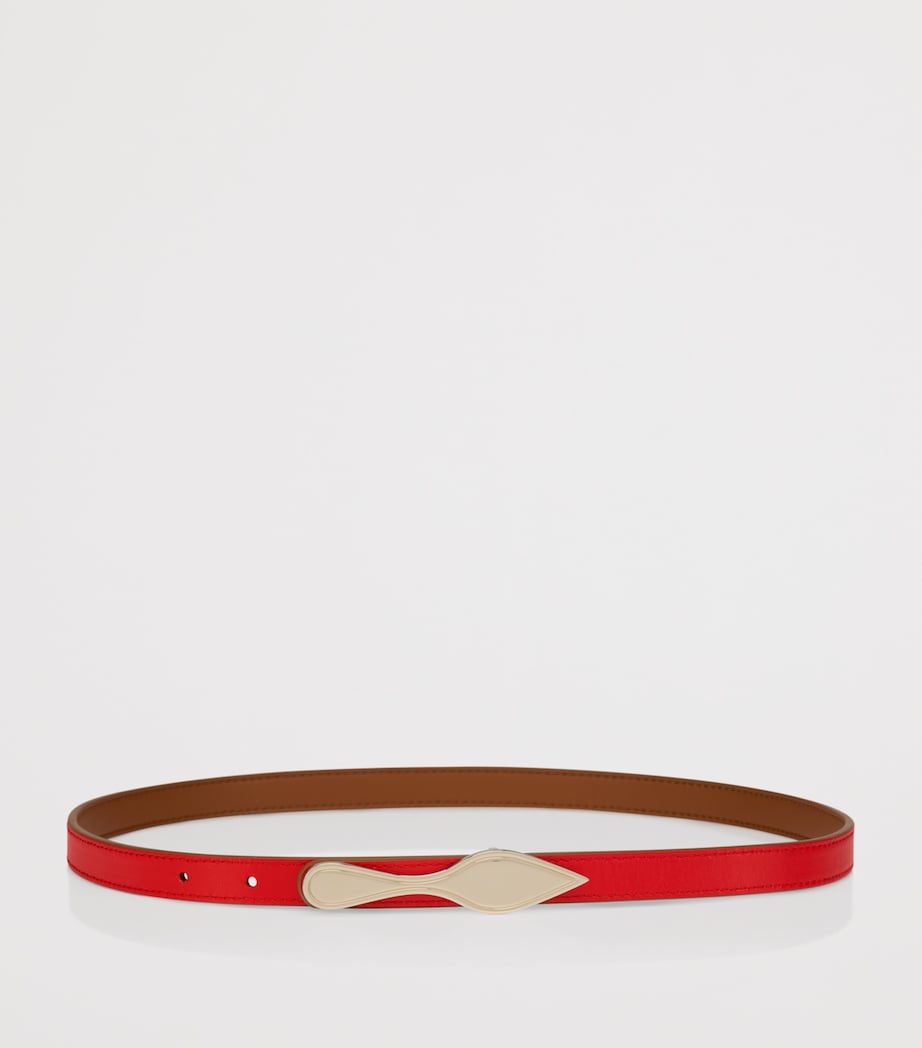 Christian Louboutin Bettina reversible leather belt, UK version