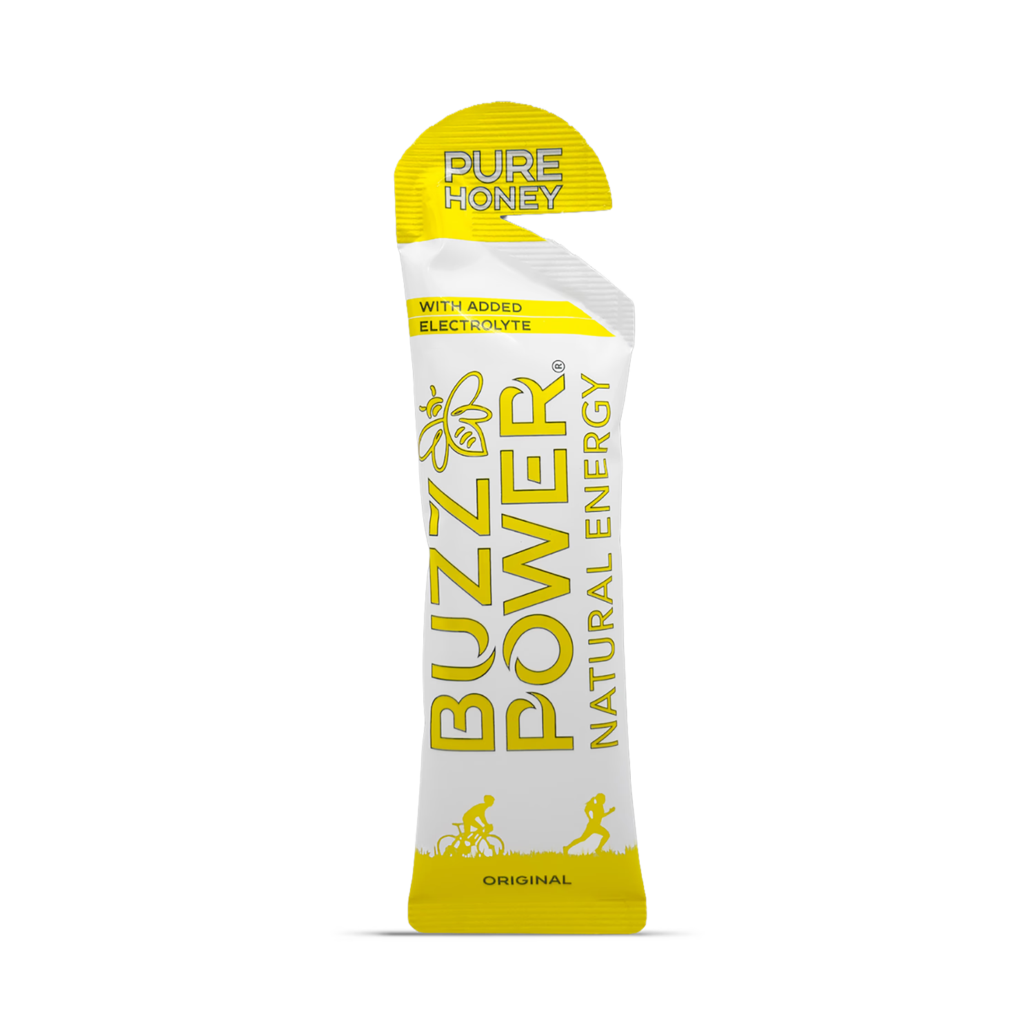 Buzz Power Original organic honey energy gel 24g sachets (British brand)