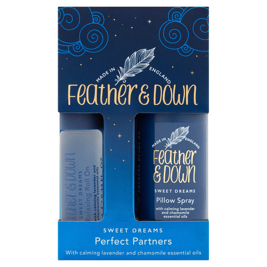 Feather & Down Perfect Partners Set face & body skincare Sainsburys   