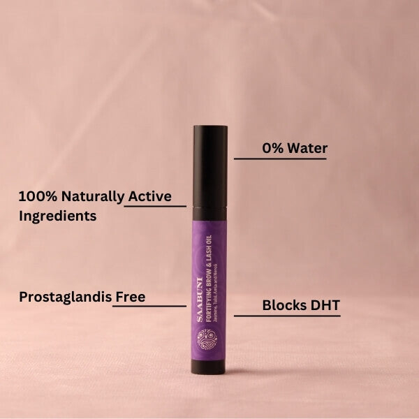 Saabuni Jasmine Lash Brow Oil 5ml (British brand)