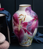 Porcelain Floral Bloom Garden Vase, 56cm Height