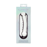 Clarity glass dildo Celestial Ridge 6.4 inches, imported from the UK