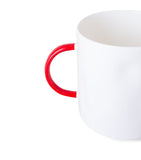 Feldspar fine bone china geranium tea mug - British product