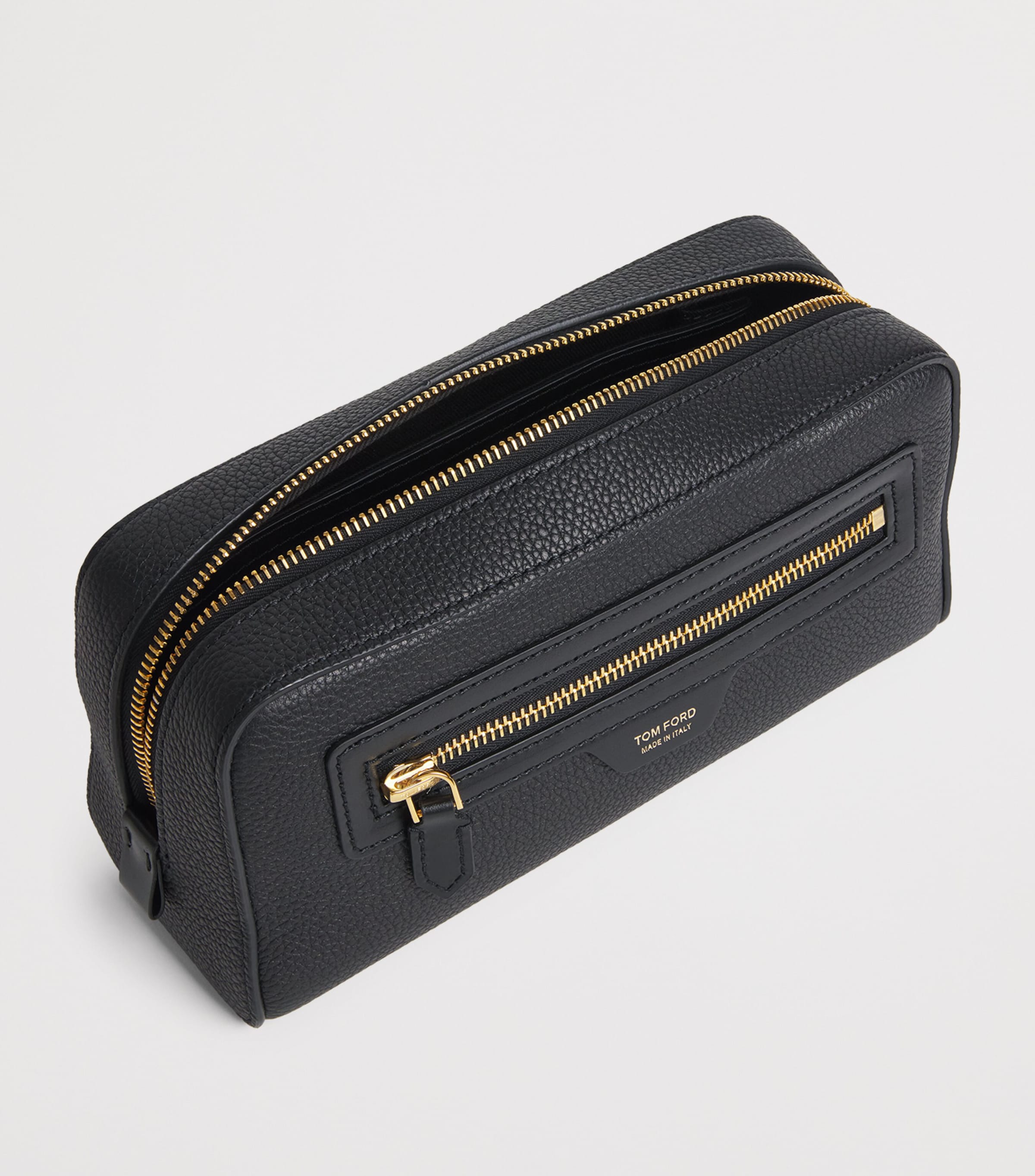 TOM FORD leather wash bag (British brand)
