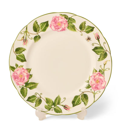 Harrods Halcyon Days The King's Rose Audley Bone China Plate (21cm)- Buy online at McGrocer