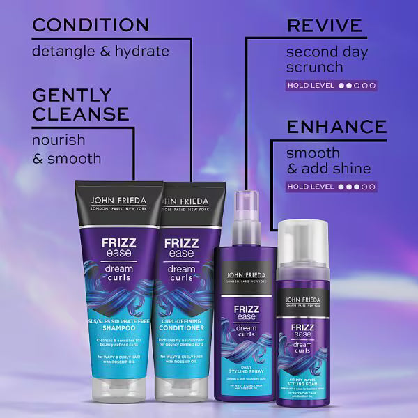John Frieda Dream Curls Styling Spray 200ml, UK version