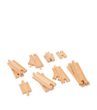 BRIO Strarter Track Pack wooden train tracks - British product