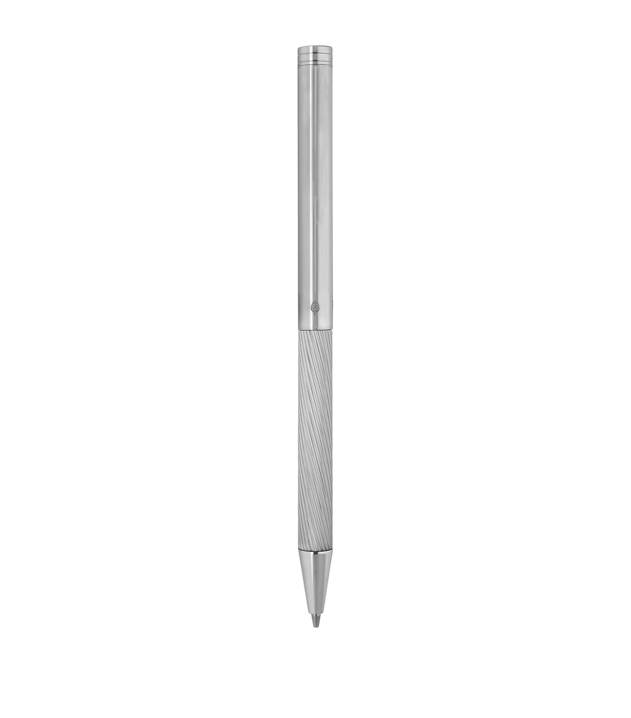 S.T. Dupont palladium classique ballpoint pen, 15cm height, slim design (British brand)