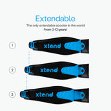 SmarTrike Xtend Scooter Blue (British brand)