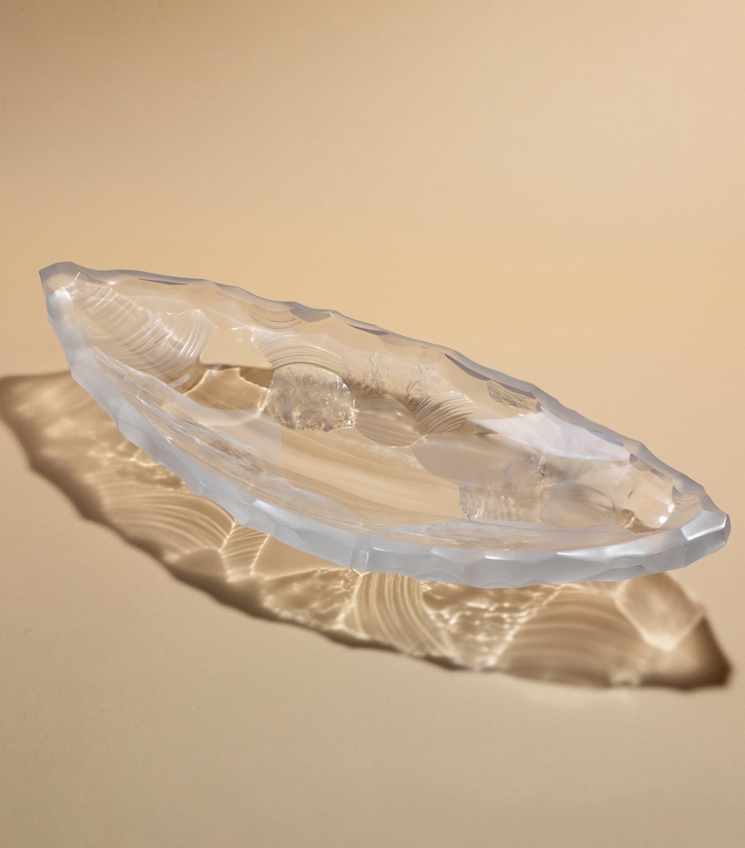 Lalique crystal Silex bowl 65cm, UK version
