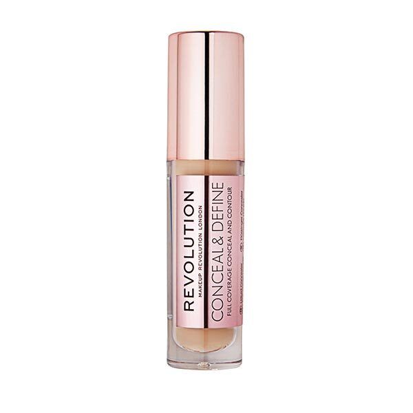 Revolution Conceal and Define Light Liquid Concealer C1 GOODS Superdrug C8.5  