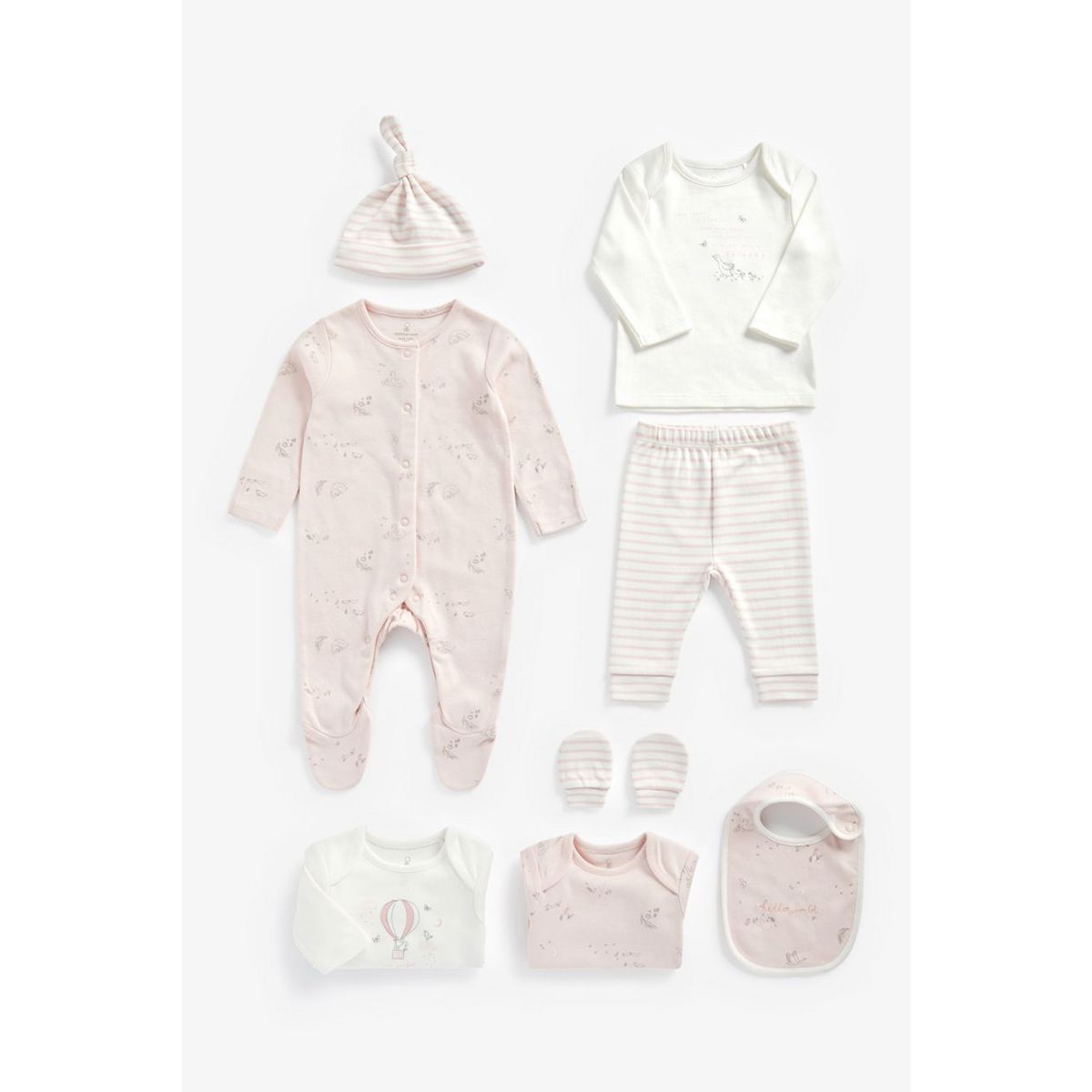 Newborn Girl 8 Piece Set GOODS Boots   