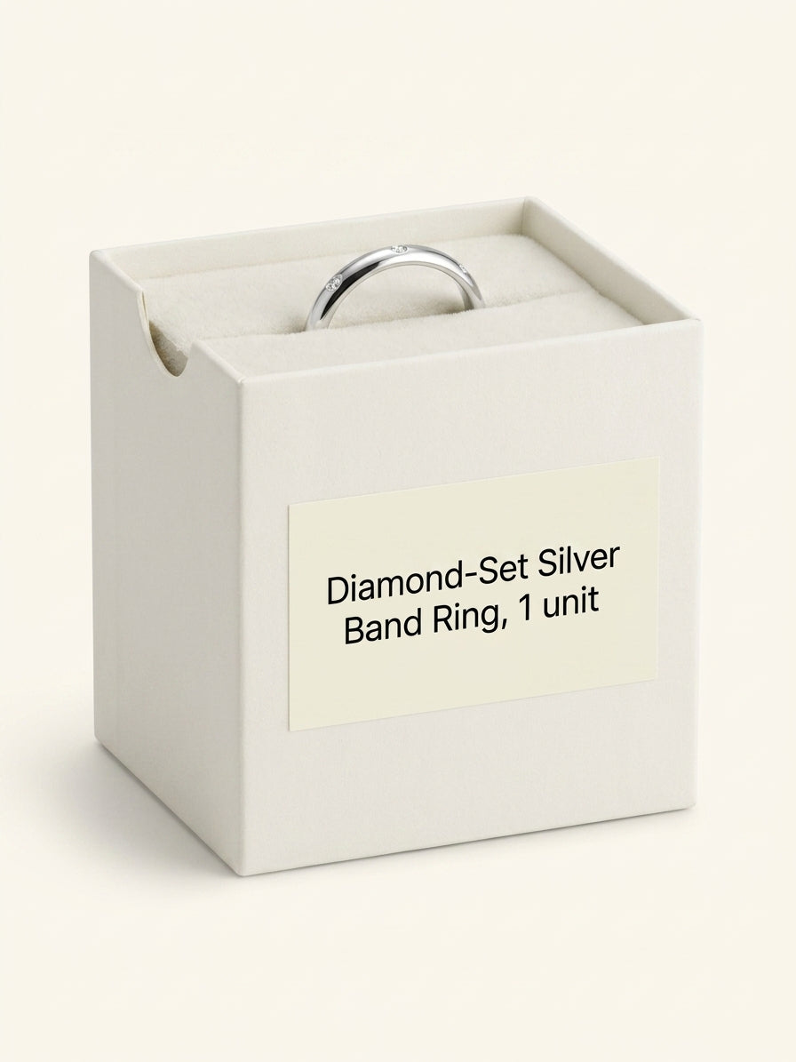 Cartier platinum diamond wedding band 0.03ct, UK version
